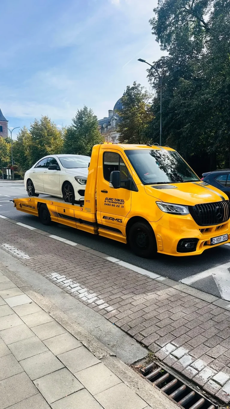 Mercedes CLA door de stad